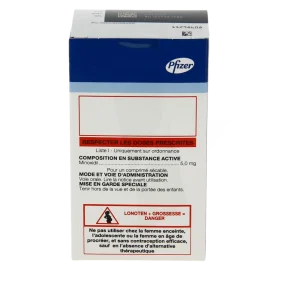قرص خوراکی ماینوکسیدیل ( Lonoten 5 mg  ) 40 عددی ساخت شرکت فایزر فرانسه