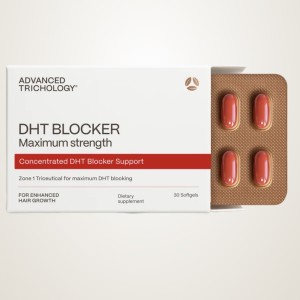 مکمل ضد ریزش مو با حداکثر قدرت  dht blocker برند ادونس تریکولوژی 30 عددی ساخت آمریکا
