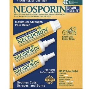 پماد آنتی بیوتیکی و ضد درد موضعی نئوسپورین Neosporin ساخت آمریکا 14 گرمی و 28 گرمی
