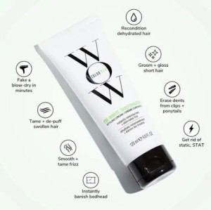کرم استایلینگ مو از کالر  واو اصل 120 میل  COLOR WOW ONE MINUTE TRANSFORMATION STYLING CREAM