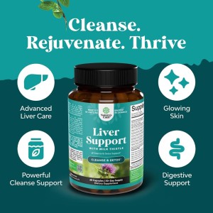 کپسول Liver Support برند نیچرز کرافت | مکمل حمایت از کبد با ۱۱ ترکیب گیاهی 60 عددی ساخت آمریکا