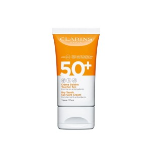 کرم ضد آفتاب کلارنس SPF50+ حجم ۵۰ میل Clarins Dry Touch Facial Sunscreen SPF 50+