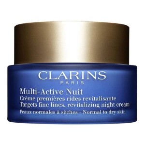 کرم شب مولتی اکتیو کلارنس مخصوص پوست نرمال تا خشک 50 میلی لیتر CLARINS MULTI ACTIVE NIGHT CREAM NORMAL TO DRY SKIN 50 ML