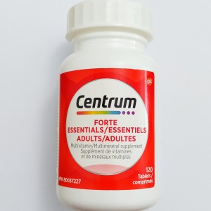 مولتی ویتامین و مینرال سنتروم بزرگسالان 120 عددیCentrum Forte Essentials, Complete Multivitamin & Mineral Supplement Adults