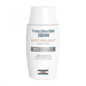 ضد آفتاب ضد لک ایزدین مدل SPOT PREVENT حاوی SPF50 حجم 50 میل