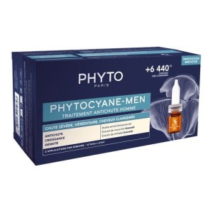 سرم ضد ریزش مو فیتوسیان آقایان برند فیتو 12 عددی phytocyane - men
