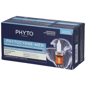 سرم ضد ریزش مو فیتوسیان آقایان برند فیتو 12 عددی phytocyane - men