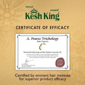 روغن ضد ریزش مو برند کش کینگ 100 میل Kesh King Kesh King Ayurvedic Scalp and Hair Oil