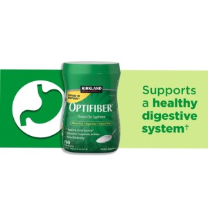 مکمل فیبر پروبیوتیک کرکلند Kirkland Signature OPTIFIBER  190 سروینگ ( ۷۶۰ گرمی )