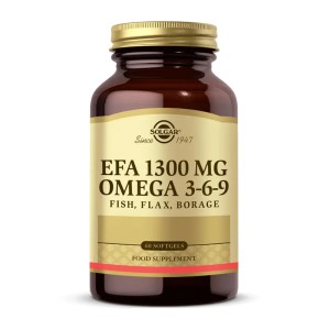 کپسول امگا 3-6-9 برند سولگار EFA 1300MG ساخت آمریکا 60 عددی
