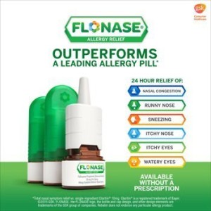 اسپری بینی ضد آلرژی فلوناز FLONASE ALLERGY RELIEF NASAL SPRAY