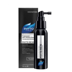 اسپری درمانی فیتو RE30 ضد خاکستری مو 50 میل ساخت فرانسه PHYTO RE30 Anti-Grey Hair Treatment Spray 1.69 Fl Oz