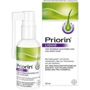 محلول ضد ریزش و تقویت کننده مو پریورین اصل آلمان 50 میل priorin® liquid