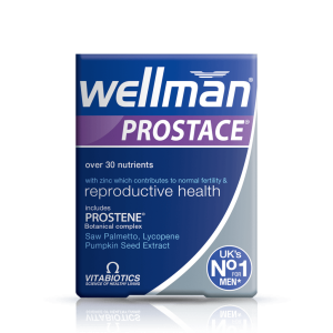 مکمل ول من پروستات برند ویتابیوتیکس کاملا وارداتی اصل انگلیس ۶۰ عددی wellman prostace vitabiotics