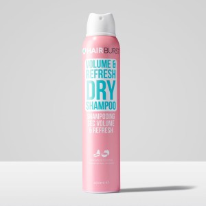 شامپو خشک هیربرست – حجم دهنده, مرطوب کننده, ویتامینه – 200 میل Hairburst Volume & Refresh Dry Shampoo, 200ml
