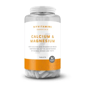 مکمل کلسیم منیزیم برند مای ویتامینز 90 عددی ساخت انگلیس myvitamins Calcium & Magnesium 90 Tablets