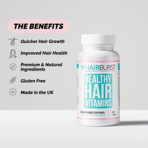 مکمل تقویت مو هیربرست 60 عددی ساخت انگلیس hairburst