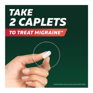 مکمل ضد سردرد میگرنی اکسدرین 100 عددی ساخت  Excedrin Migraine Pain Relief