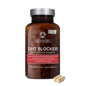 کپسول ضد ریزش مو DHT Blocker برند advance trichology ساخت آمریکا ۱۲۰ عددی