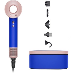 سشوار دایسون مدل Dyson Supersonic HD07-Special Edition Blue Blush  آبی