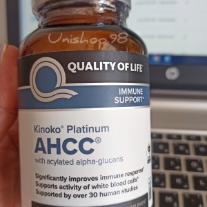 کپسول گیاهی تقویت سیستم ایمنی ای اچ سی سی پلاتینیوم کینکو 60 عددی Kinoko Platinum AHCC