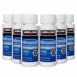 محلول موضعی ماینوکسیدیل 5% مردانه کرکلند Kirkland Minoxidil 5% Topical for Men ( تک عددی و پک 6 عددی )