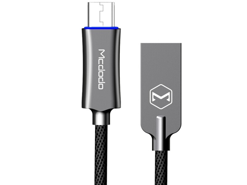 کابل شارژ سریع و انتقال داده میکرو یو اس بی مک دودو Mcdodo CA-289 Auto Power Off MicroUSB Cable 1m