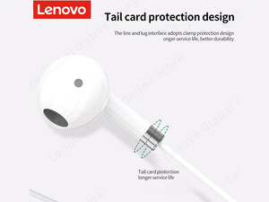 هندزفری سیمی با جک 3.5 میلی‌متری لنوو Lenovo XS11s 3.5mm Wired Earphone
