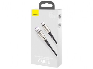 کابل سوپر فست شارژ یواس‌بی به تایپ‌سی 2 متری بیسوس BASEUS SuperCharge Cable for Type-C PD2.0 66W CATSD-M06