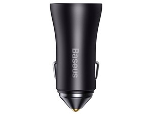 شارژر فندکی خودرو دو پورت تایپ‌سی  40 وات بیسوس Baseus Golden Contactor Pro Car Charger GJP000013