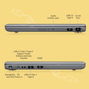 لپ تاپ 11.6 اینچی ایسوس مدل BR1100CKA-GJ0671RA-Celeron 4GB 256SSD
