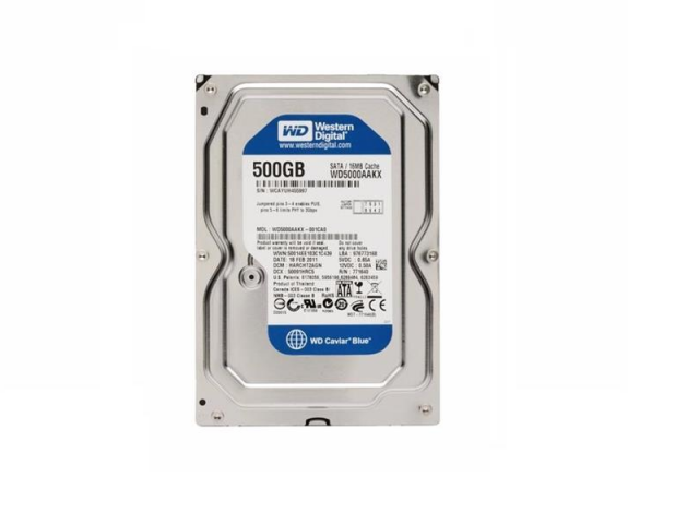 هارد دیسک اینترنال وسترن دیجیتال مدل  WD5000AAKX ظرفیت 500 گیگابایت