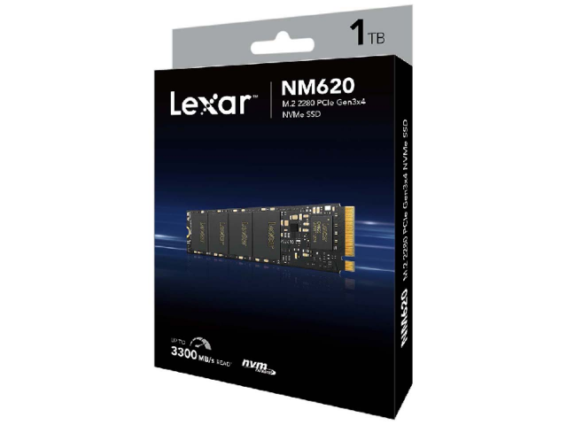 اس اس دی اینترنال M.2 NVMe لکسار مدل Lexar NM620 ظرفیت 1 ترابایت