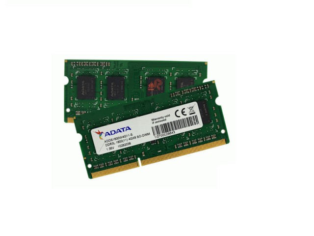 رم 4 گیگابایت ddr3 لپ تاپ باس 12800/1600mhz برند adata