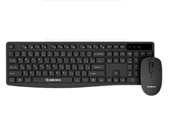کیبورد و موس بیسیم وانمکس ONE MAX OM-4300W