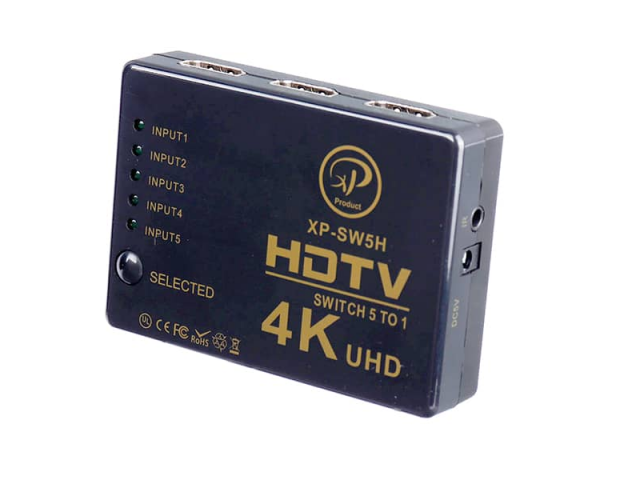 سوییچ 5 پورت HDMI مدل XP-Product XP-SW5H