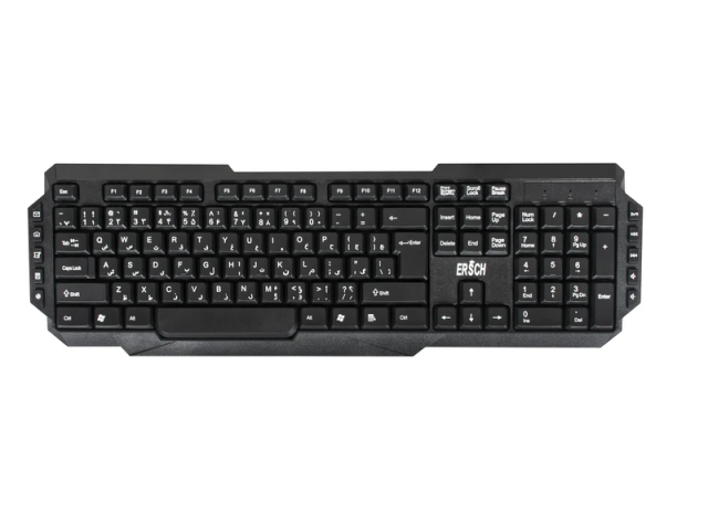 کیبورد ارش مدل k-919 با حروف فارسی