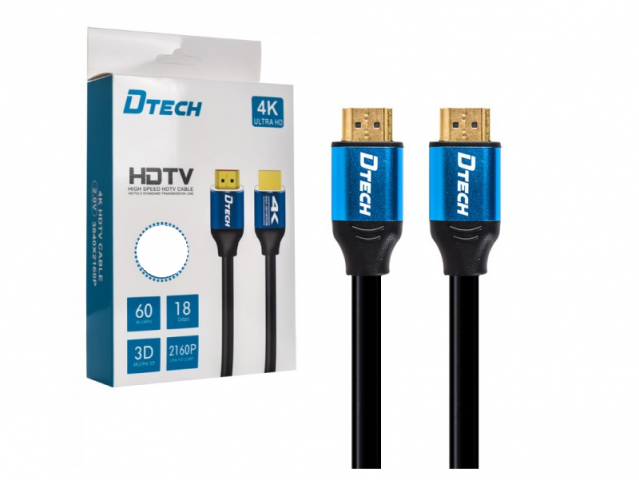 کابل HDMI دی تک (DTECH) طول 10 متر