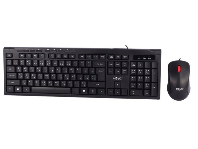 کیبورد و موس رویال مدلRK-720