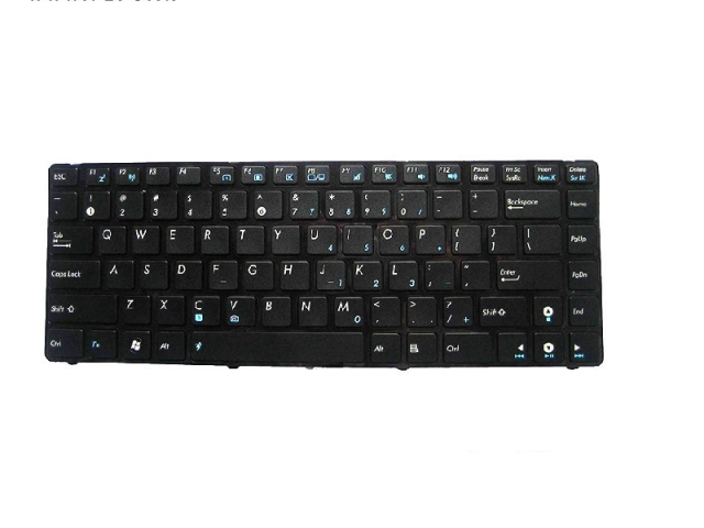 کیبورد لپ تاپ ایسوس Asus A42 مشکی-با فریم