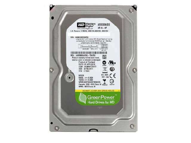 هارددیسک اینترنال وسترن دیجیتال  ظرفیت 1 ترابایت