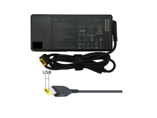 آداپتور لپ تاپ لنوو 20V 6.75A  -اورجینال