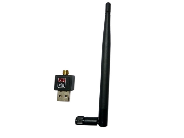کارت شبکه USB بی سیم مدل 802.11N آنتن بلند