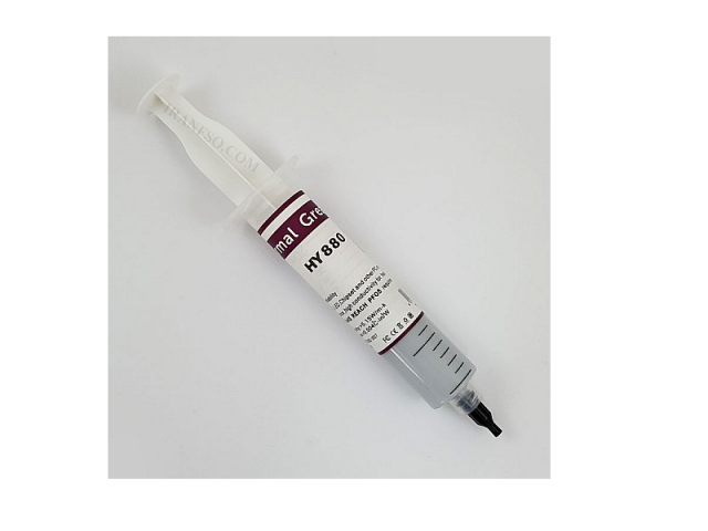 خمیر سیلیکون Paste HY880 سرنگی-بدون پک