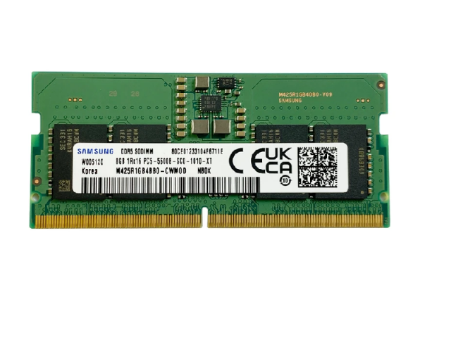 رم لپ تاپ DDR5 5600B مگاهرتز CL46 سامسونگ مدل M425R1GB ظرفیت 8 گیگابایت