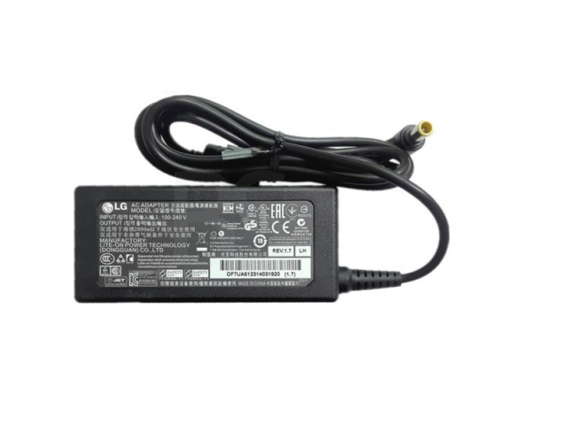 شارژرمانیتور 19 ولت 4.74 آمپر  ال جی