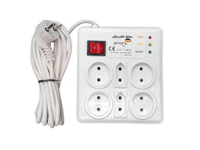 محافظ برق 6 خروجی اسمارت مدل s6100
