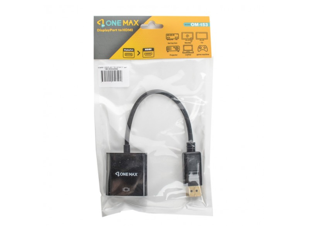 تبدیل DISPLAY به HDMI وان مکس مدل  OM-153B