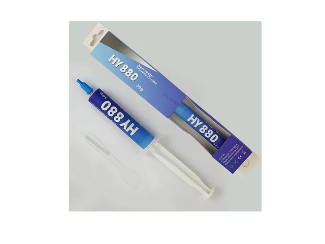 خمیر سیلیکون Paste HY880-30gr سرنگی-باپک