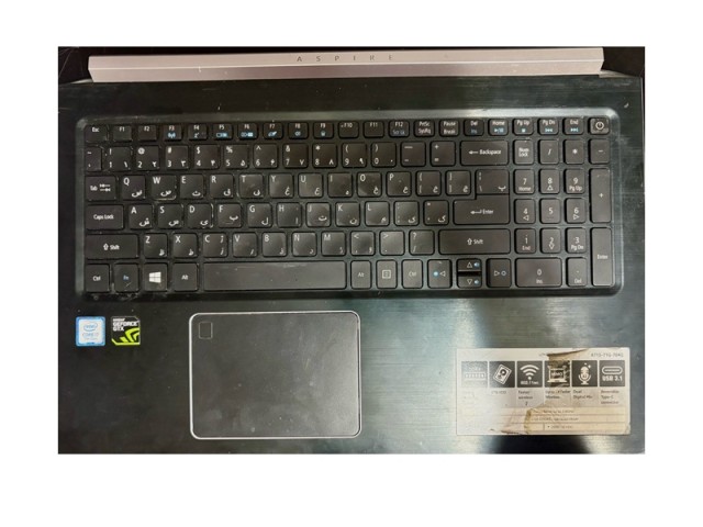 قاب دور کیبورد لپ تاپ ایسر aspire A715-71G